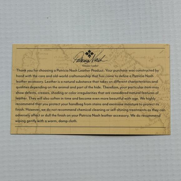 Patricia Nash Crossbody Bag Purse Womens Leather Tooled Floral Florence P06107 - Picture 7 of 12